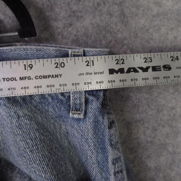 Dickies Jeans Mens 44x30 Relaxed Fit Carpenter Denim Workwear Stonewash 1993SNB - Picture 2 of 8